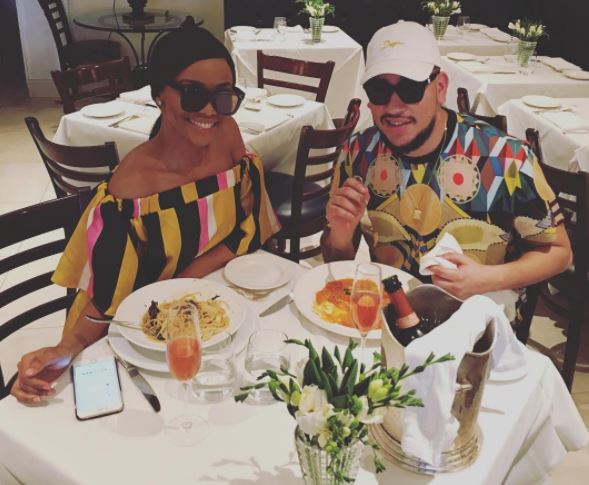 AKA has poured cold water on rumours that he's cheating on Bonang.