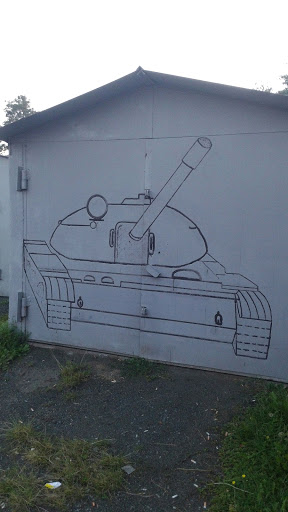Граффити Танк