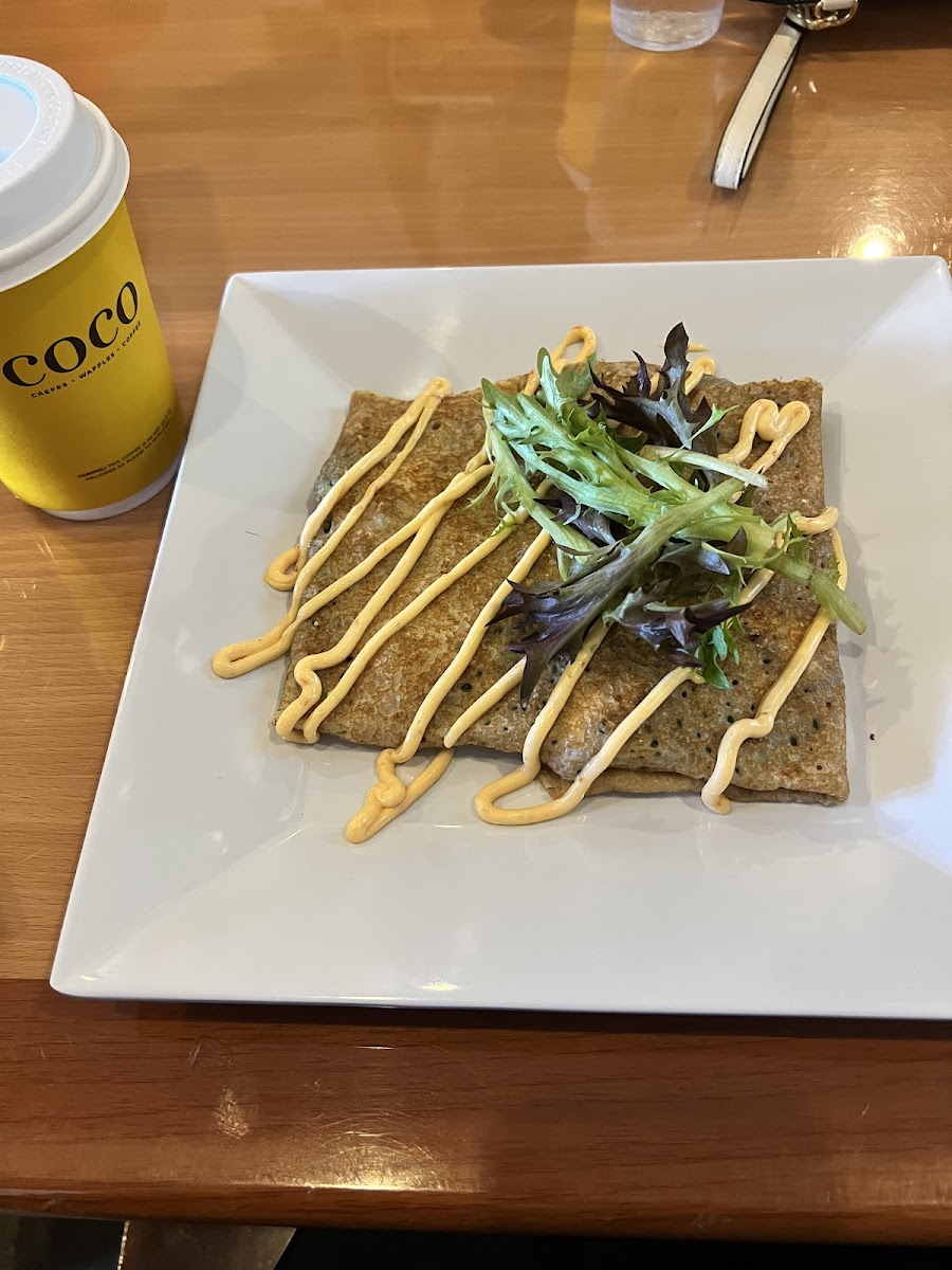 Gluten-Free Crepes at CoCo Crêpes, Waffles & Coffee