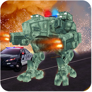 Download Futuristic Police Robots War For PC Windows and Mac
