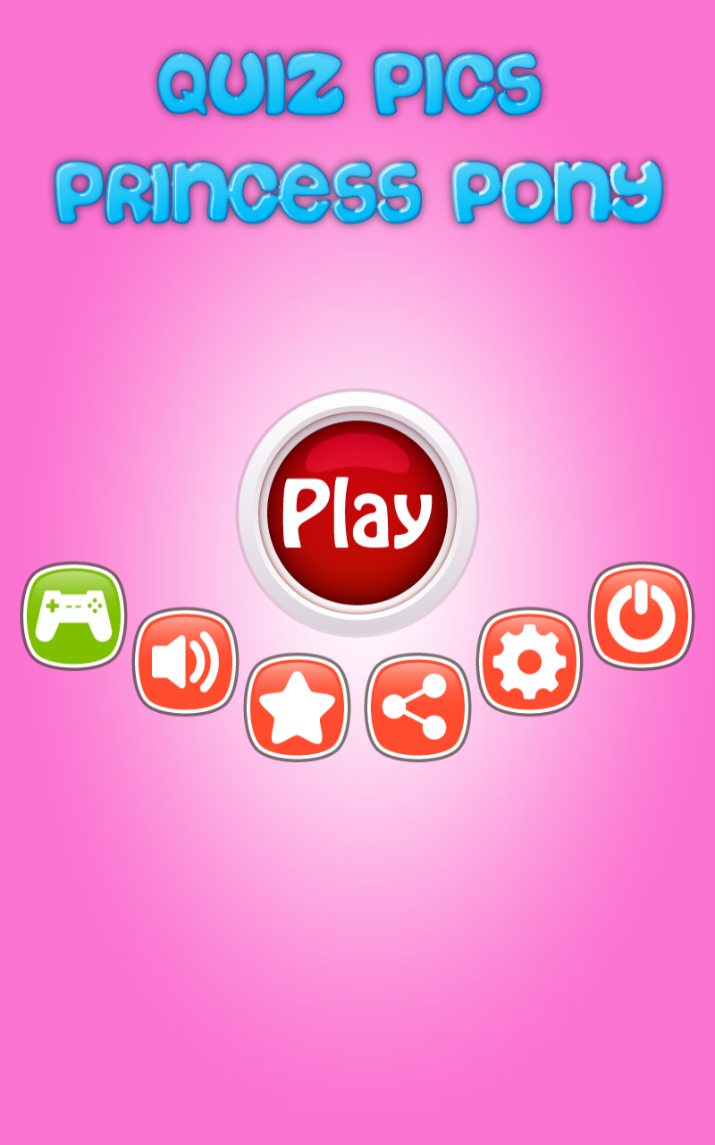 Android application Quiz Pics Pony screenshort