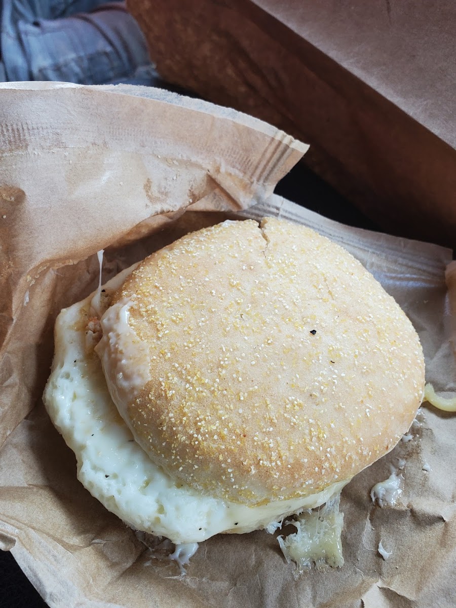 Gluten-Free Breakfast Sandwiches at Coffee & Bagels