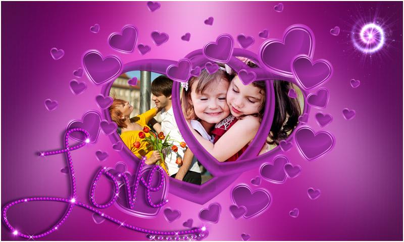 Android application Love Collage Maker screenshort
