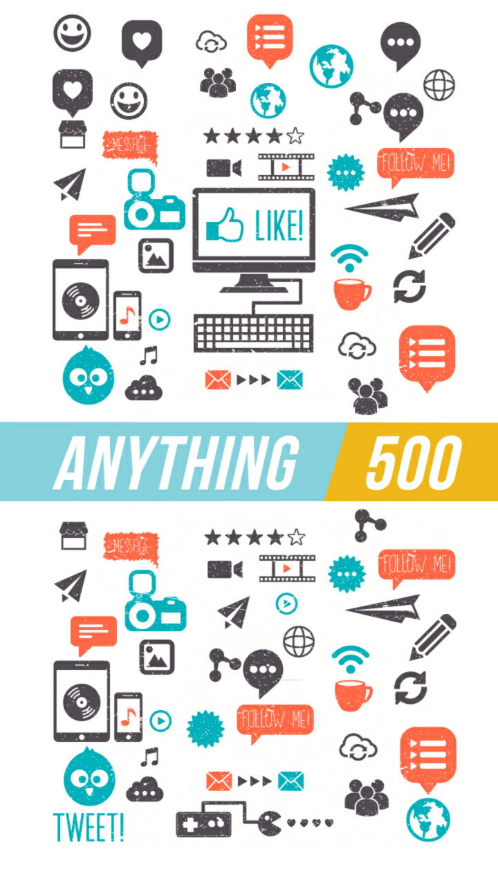 Android application Anything 500 screenshort
