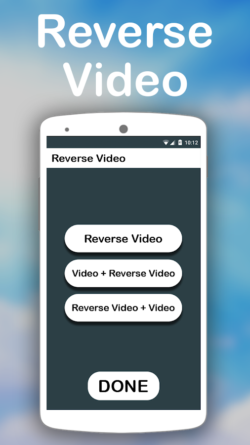 Reverse video-Reverse Video maker,Reverse video — приложение на Android
