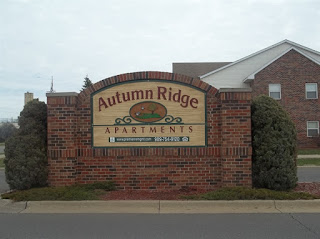 Autumn Ridge Property Sign