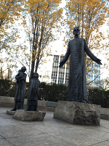 Fr. McGivney and the Orphans Statue