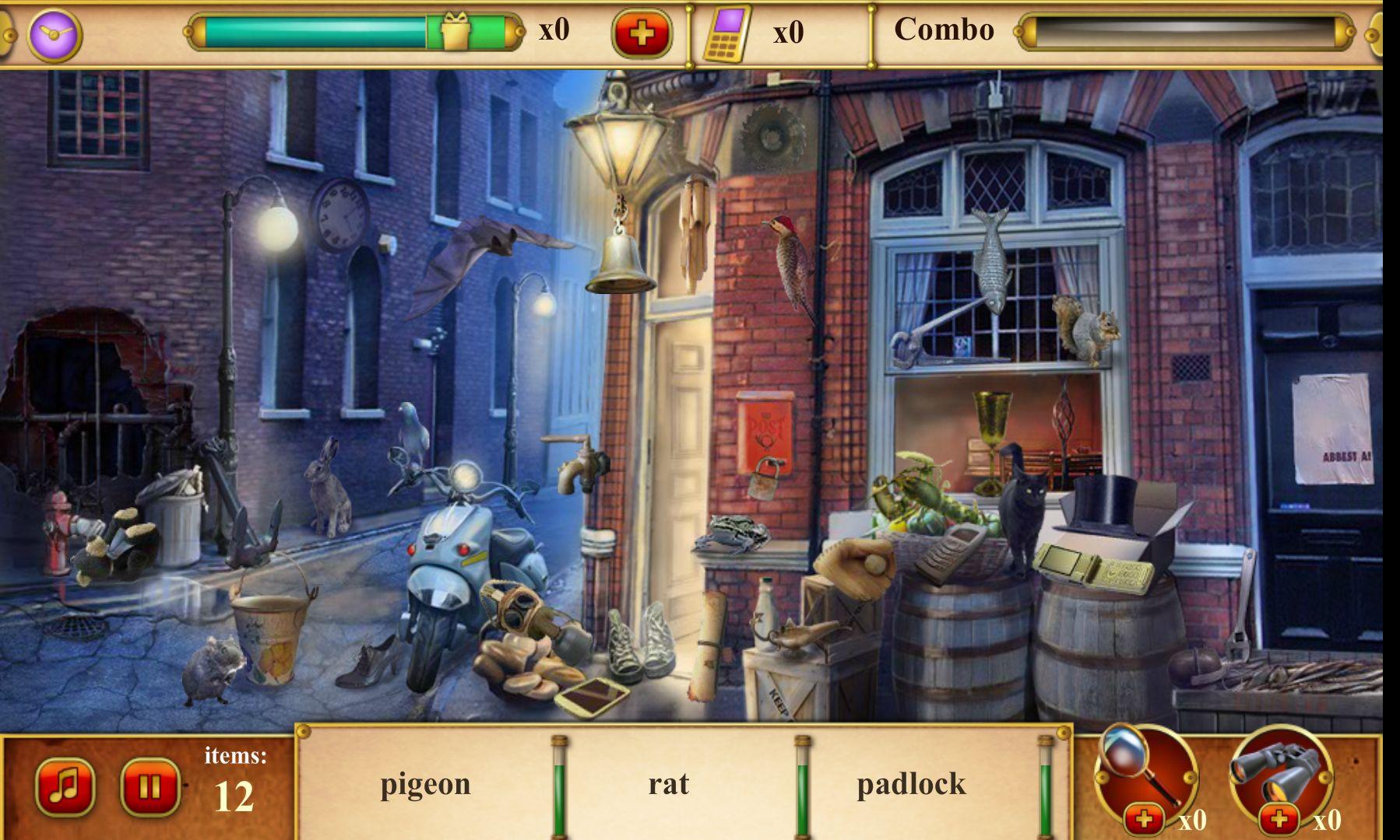 Android application Street Secrets - Hidden Object screenshort