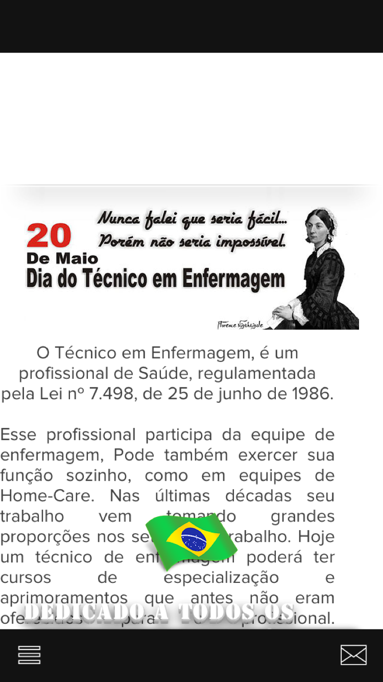 Android application Tecnico em Enfermagem screenshort