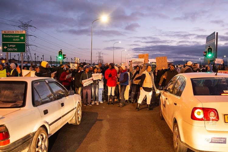 Bonteheuwel residents marched against gangs and crime in August
