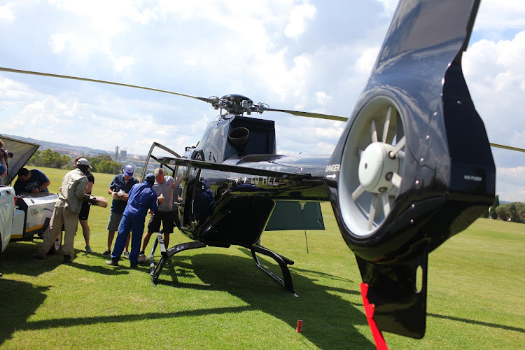 The food supplies delivered include mealie meal, bread, vegetables and tinned products. The crew has also delivered medical supplies to rural areas.