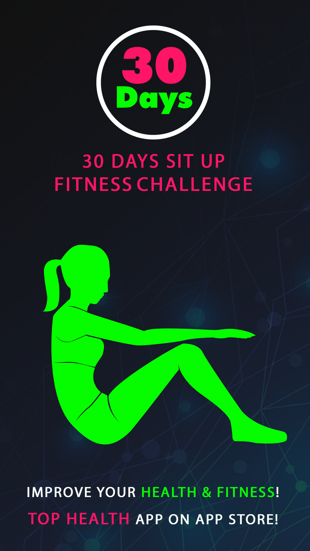 Android application 30 Day Sit Up Challenges screenshort