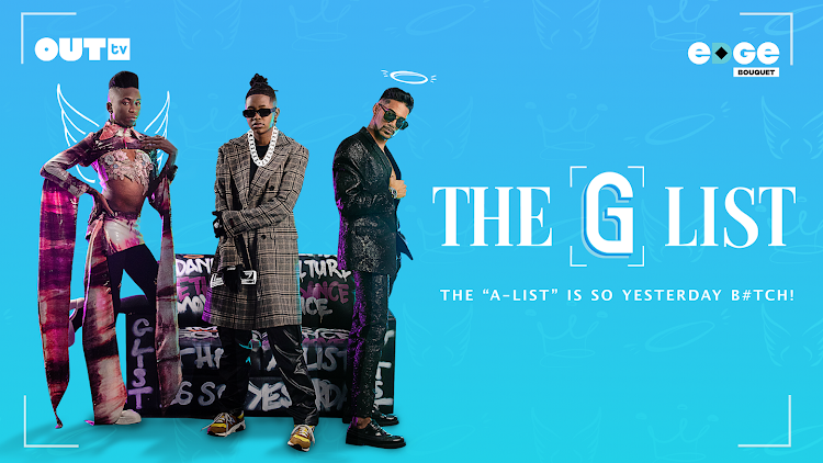 The cast of 'The G-List', from left, are Mthokozisi 'Mthaux' Mncwango, Lula Odiba and Kyle Clark.