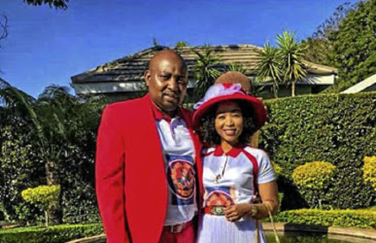 Leonard and his wife Masego said his late father anointed him to be his successor.