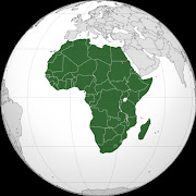 Map of Africa.