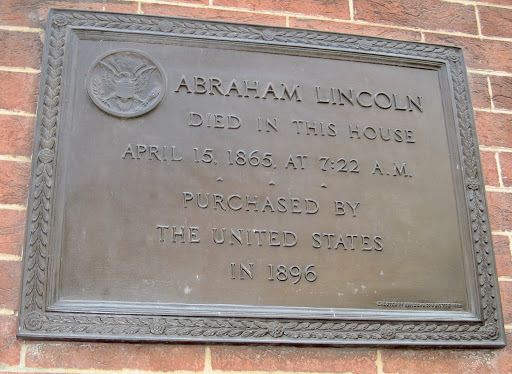 Abraham Lincoln died in this house April 15, 1865 at 7:22 am. Purchased by the United States in 1896.   Submitted by Gilda Spitz. 