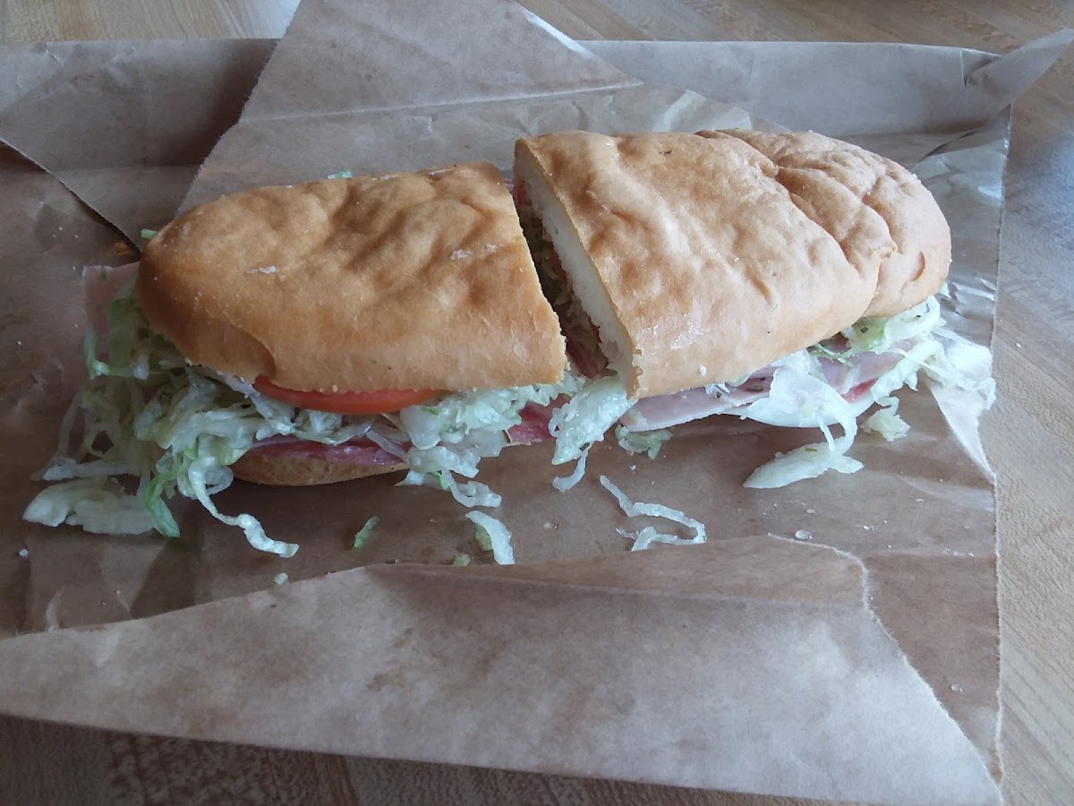 Gluten-Free Sandwiches at The Great Outdoors Sub Shop