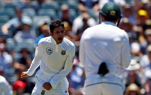 Proteas bowler Keshav Maharaj