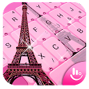 ダウンロード Pink Girl Eiffel Tower Keyboard Theme をインストールする 最新 APK ダウンローダ