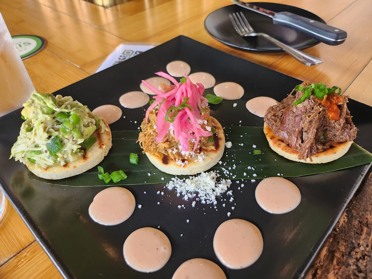 Arepa sampler