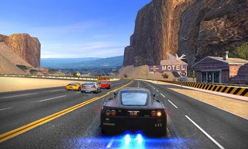 Driving in speed car APK