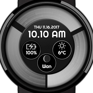 Download Minimalist watch face | Radiance Contrast For PC Windows and Mac