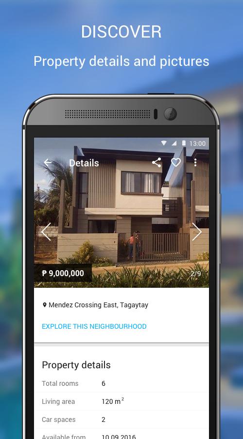 Android application Lamudi Real Estate App screenshort