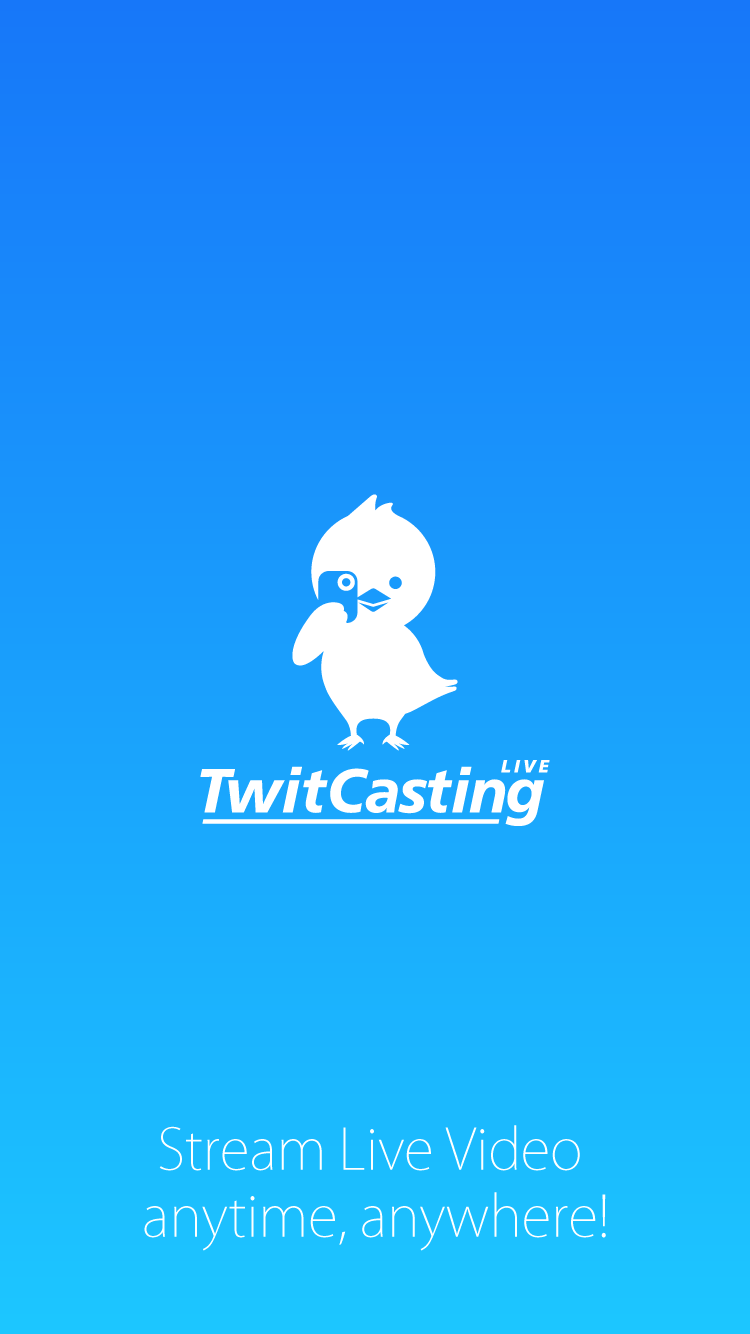 Android application TwitCasting Live screenshort
