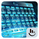 ダウンロード Cool Blue Tech Keyboard Theme をインストールする 最新 APK ダウンローダ