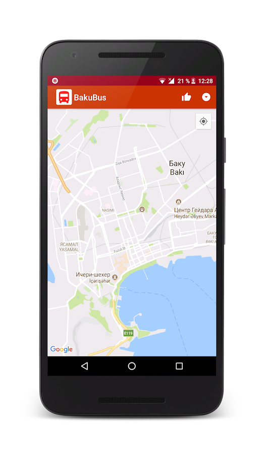 BakuBus — приложение на Android