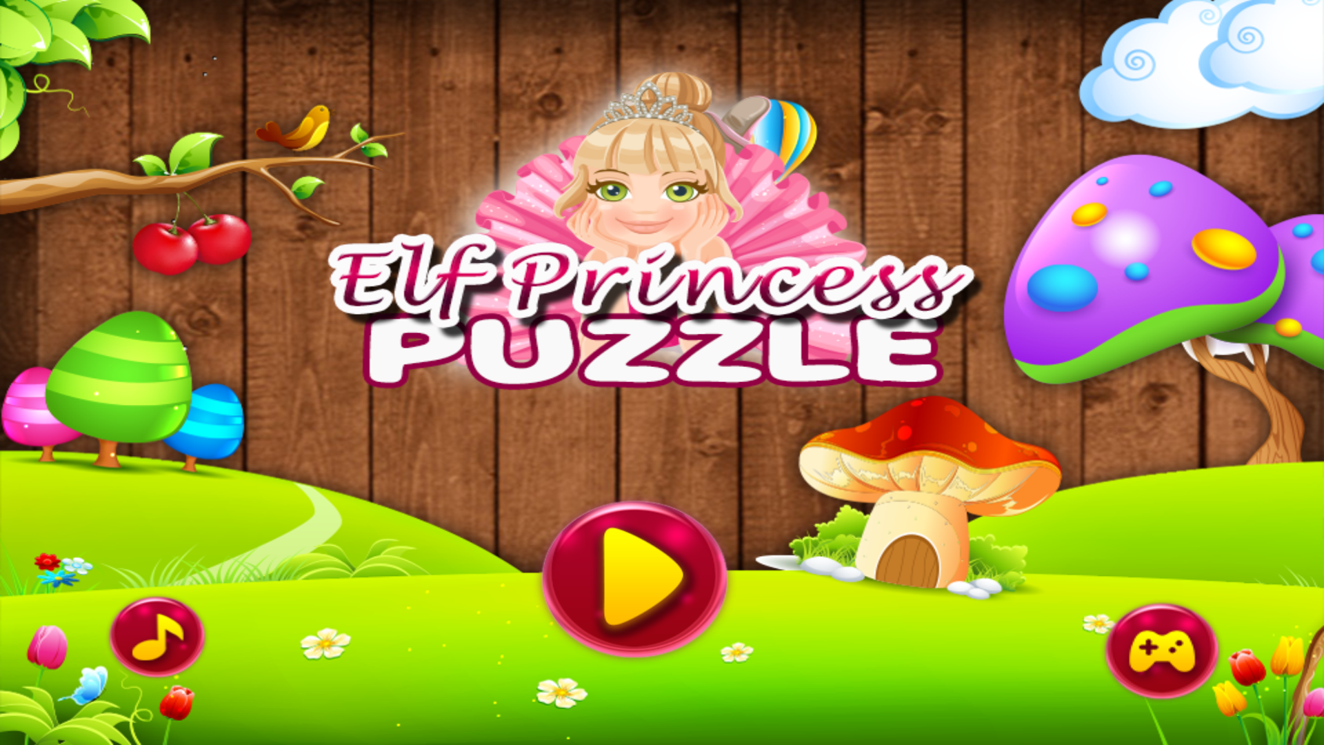 Android application Elf Princess Puzzle screenshort