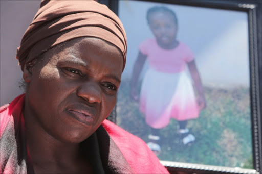 Nontombi Gwam‚ mother of three-year-old Latoya