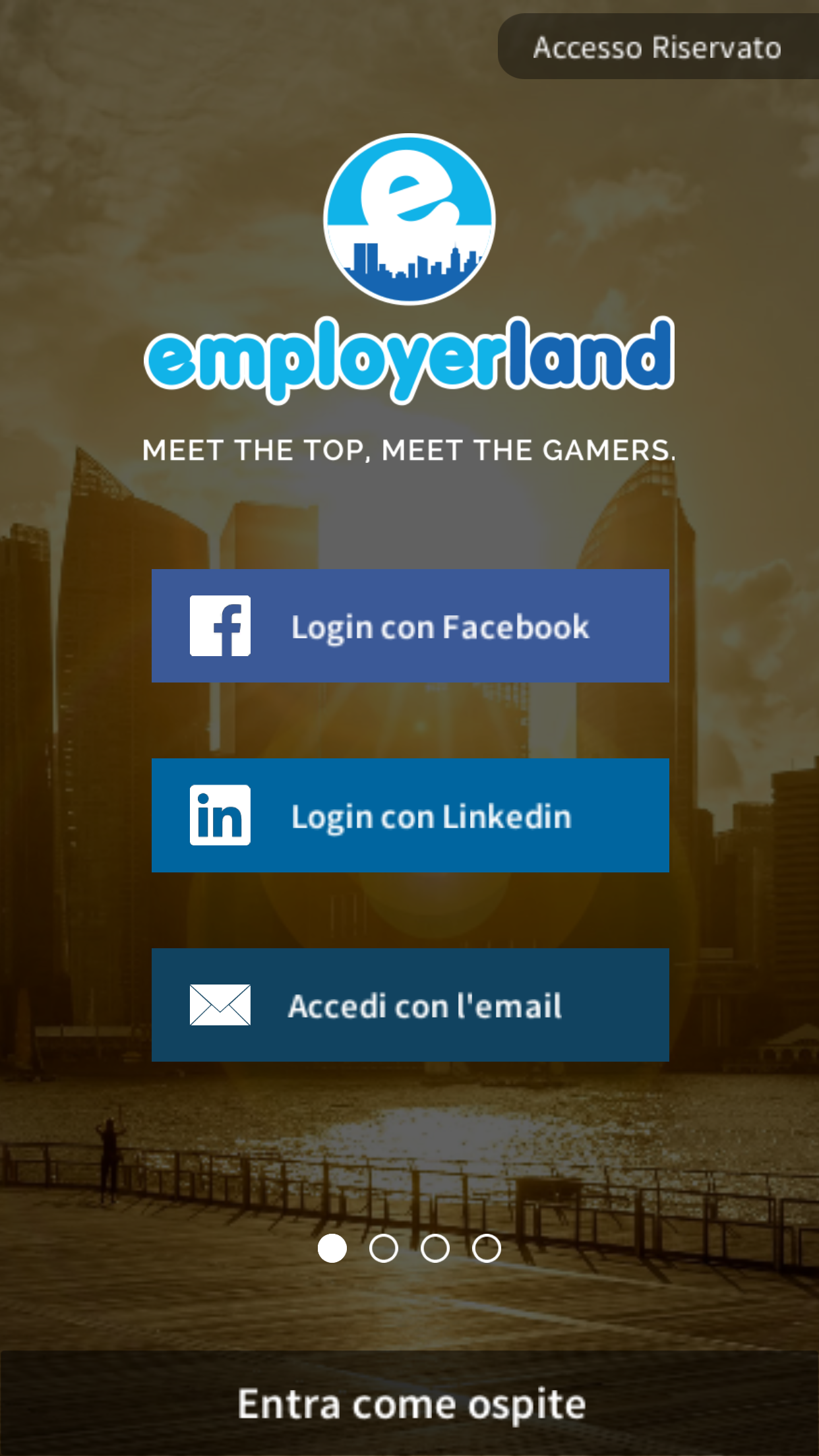 Android application Employerland screenshort