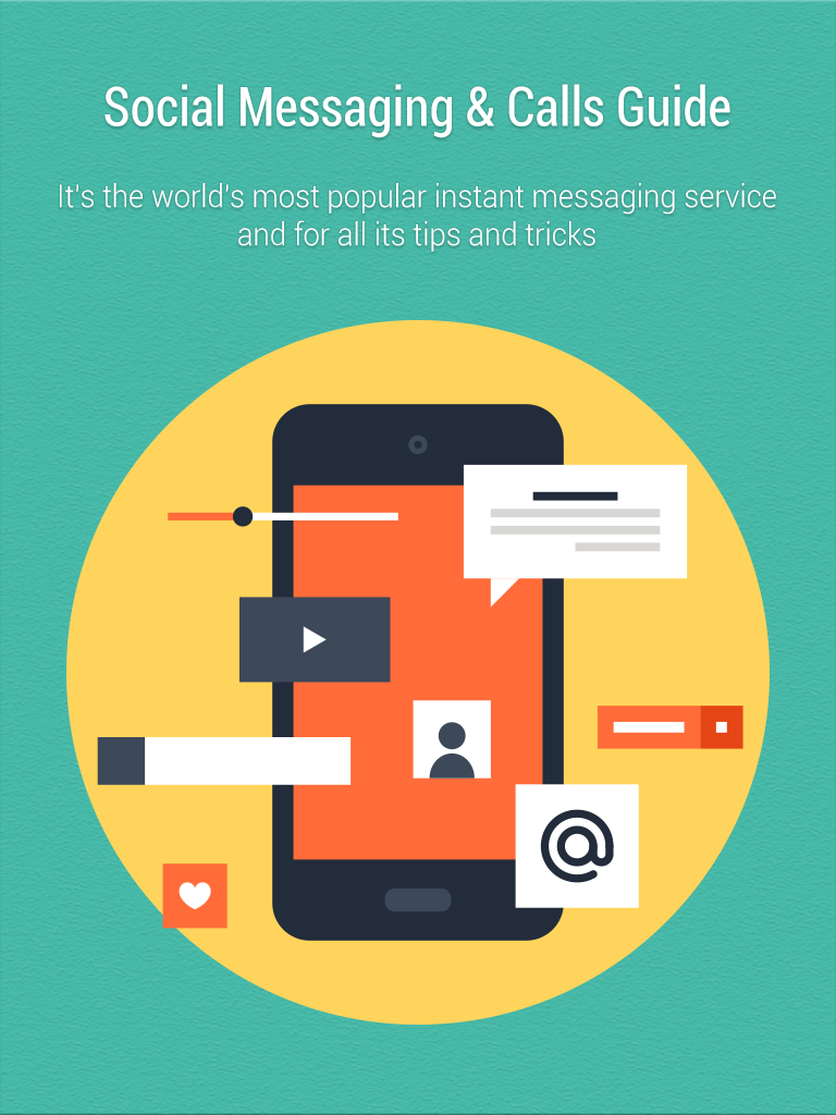 Android application Social Messaging &amp; Calls Guide screenshort