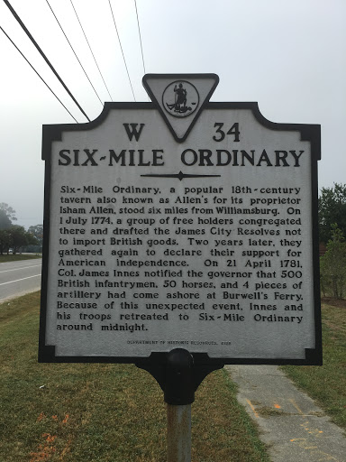 Six-Mile Ordinary