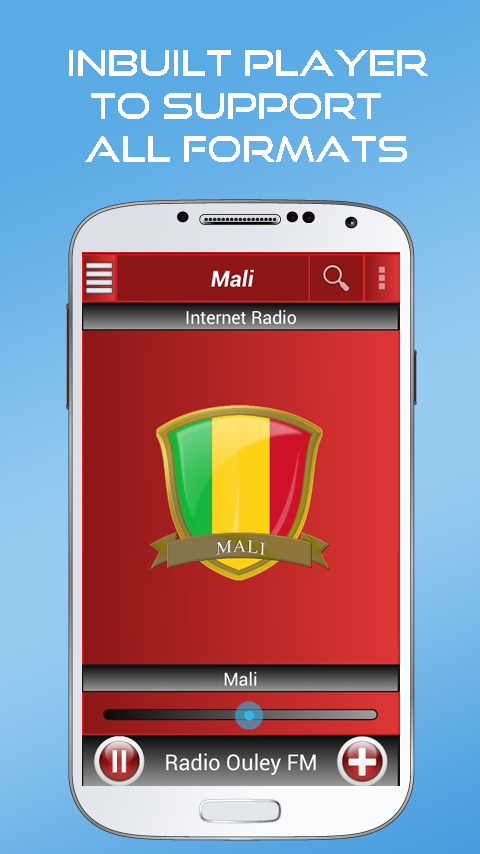 Android application A2Z Mali FM Radio screenshort