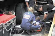 File photo of an accident victim: Photo: Netcare 911