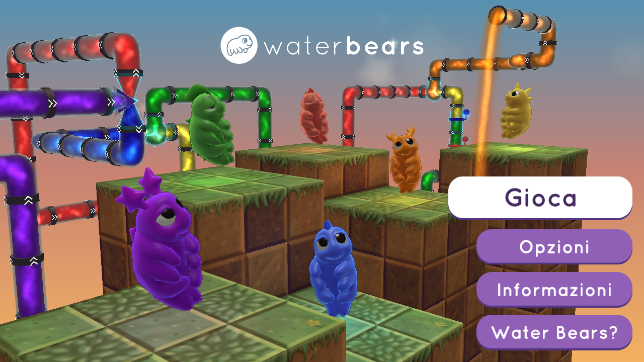 Android application Water Bears screenshort