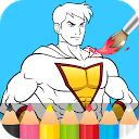 ダウンロード Superhero Coloring Pages をインストールする 最新 APK ダウンローダ