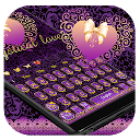 ダウンロード Purple Leopard Keyboard Theme をインストールする 最新 APK ダウンローダ