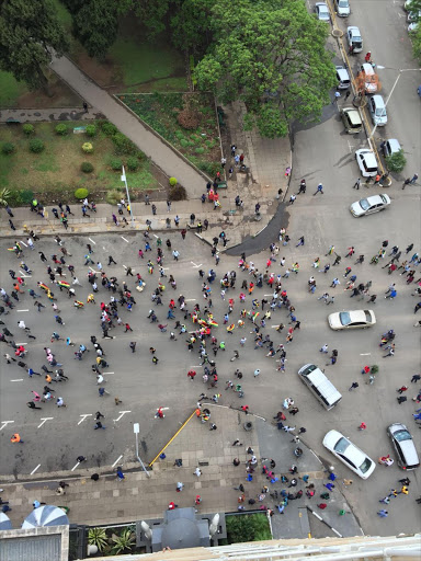 As tens of thousands of Zimbabweans took to the streets on Saturday‚ embattled President Robert Mugabe was expected to be recalled by the Zanu-PF central committee on Sunday or Monday‚ the Sunday Times reported. Picture: FILE