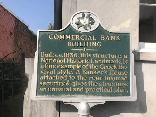 Built ca. 1836, this structure, a National Historic Landmark, is a fine example of the Greek Revival style. A Banker’s House attached to the rear insured security & gives the structure an unusual...