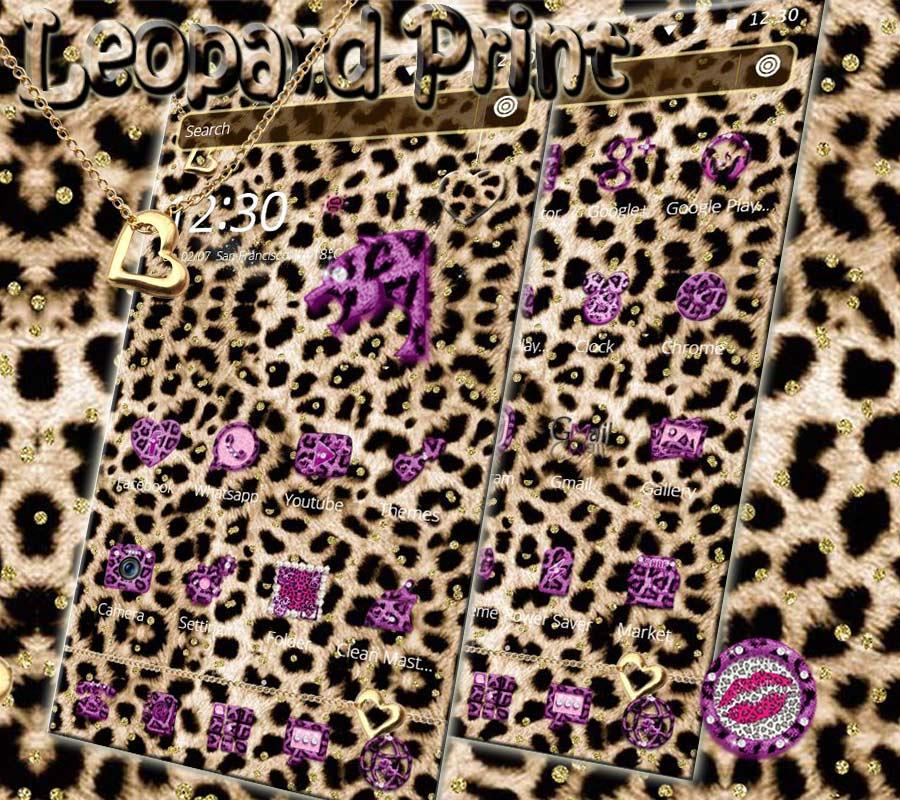 золото леопард гепард тема — приложение на Android