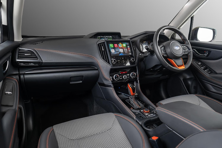 Interior is comfortable and attractively finished.