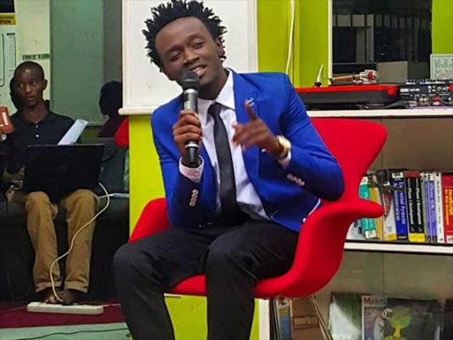 MOVING ON SWIFTLY: Gospel artiste Bahati who has said he has no time for controversy but has said he will focus on giving back to society. Photo/COURTESY