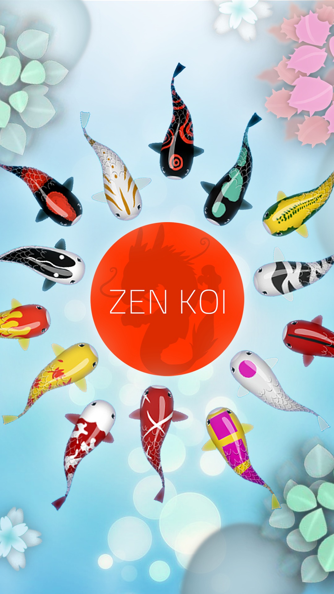 Android application Zen Koi screenshort