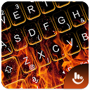 ダウンロード 3D Flaming Fire Keyboard Theme をインストールする 最新 APK ダウンローダ