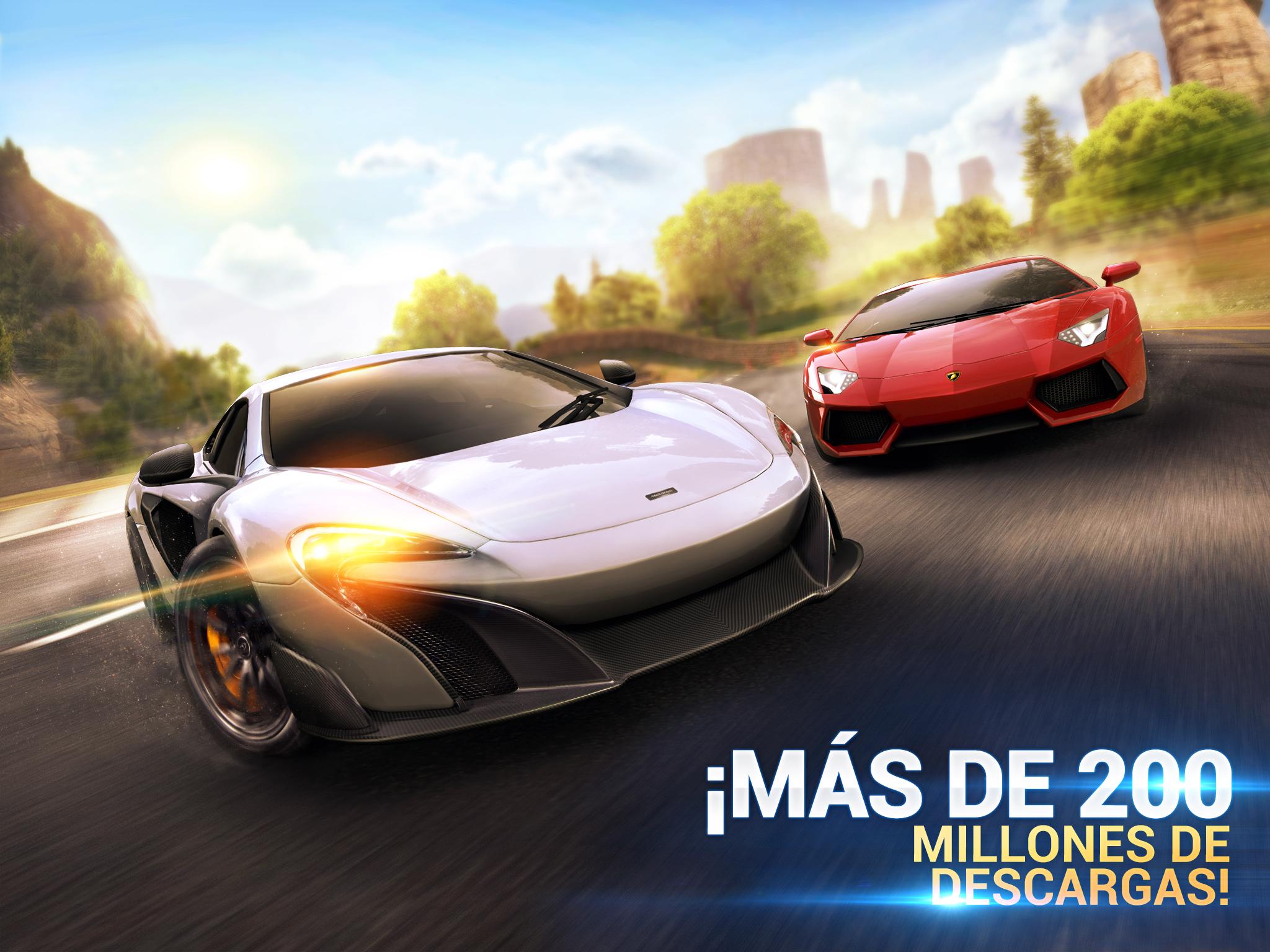 Android application Asphalt 8 - Car Racing Game screenshort