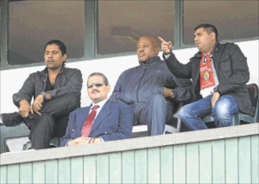 SCOUT: Bobby Motaung of Kaizer Chiefs attends the 2014 Fifa World Cup qualifier between Mozambique and Egypt at the Machama Stadium in Maputophoto: BackpagePix