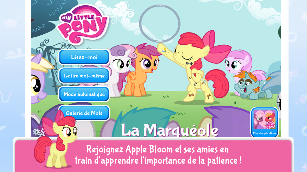 Android application My Little Pony: Cutie Pox screenshort